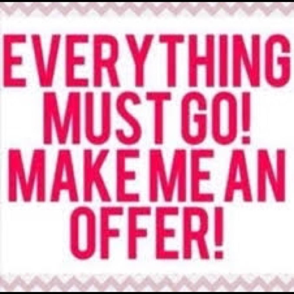 Major closet clean out! Open to offers!